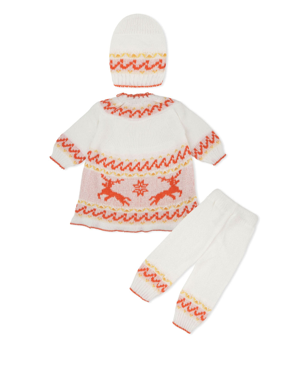 Newborn Girls Irani Suit 3 Piece Set, Newborn Girls Sets & Suits, Chase Value, Chase Value