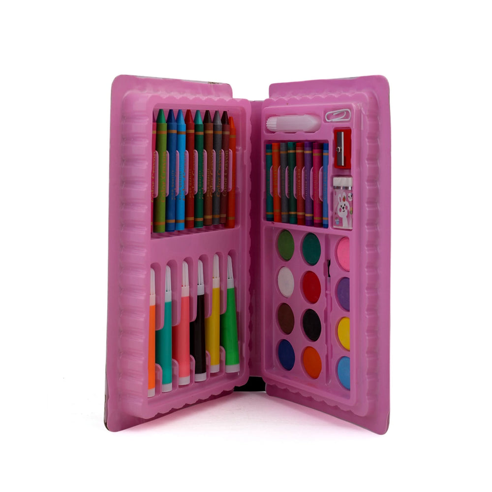 Color Kit Pack of 42 - Pink, Stationary Pouch & Box, Chase Value, Chase Value