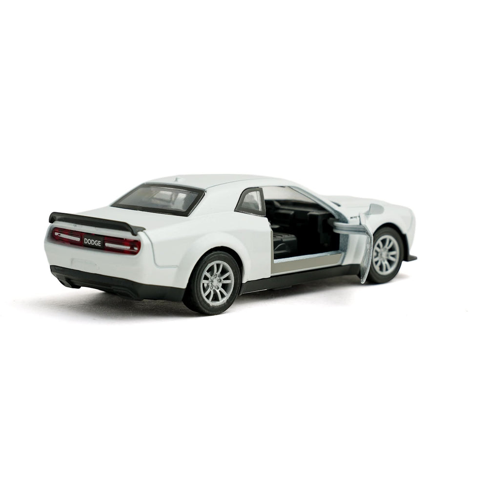 Die Cast Car With Light And Sound - White, Die-cast Model Car, Chase Value, Chase Value