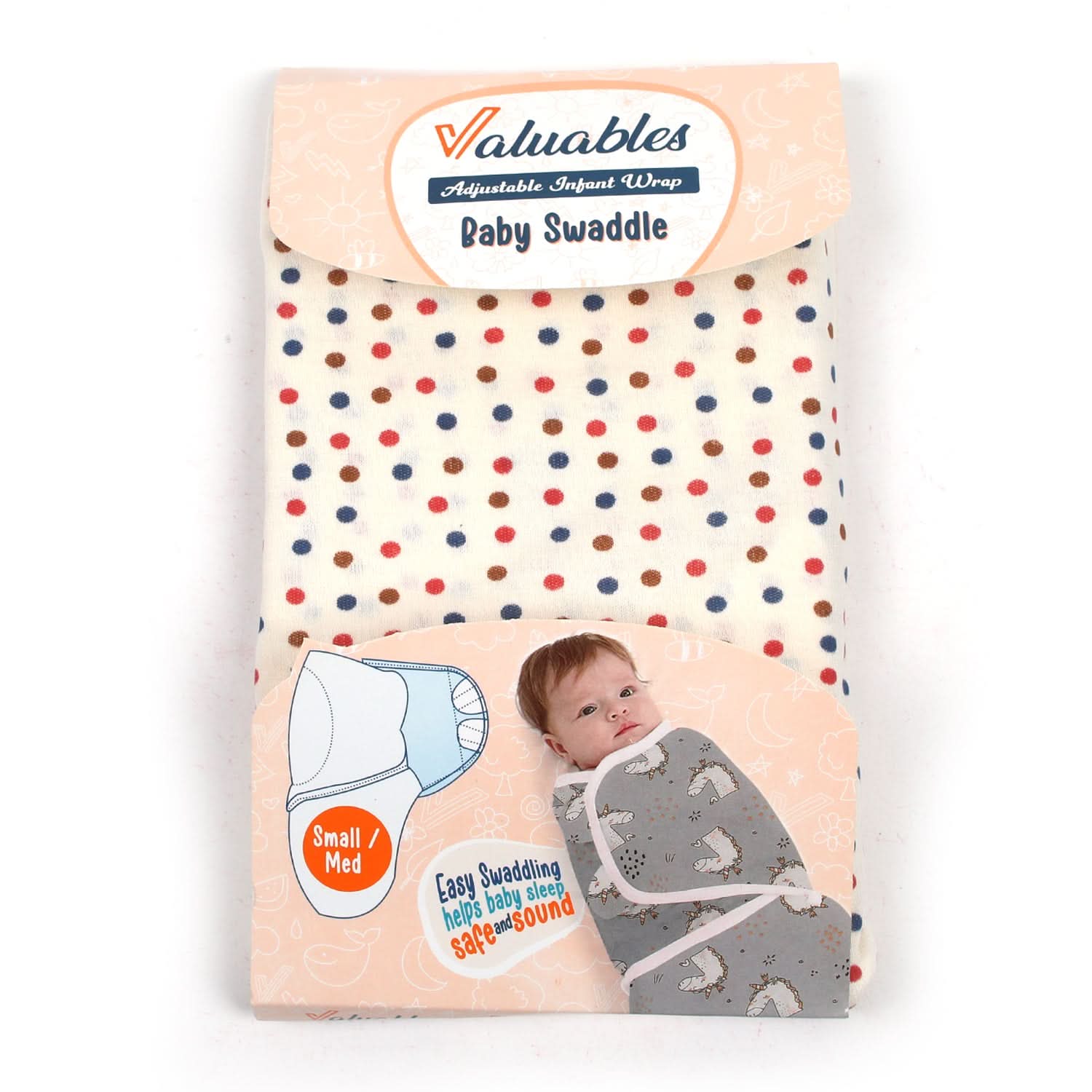 Valuable Swaddle Sheet - Multi Color, Wrapping Sheets, Chase Value, Chase Value
