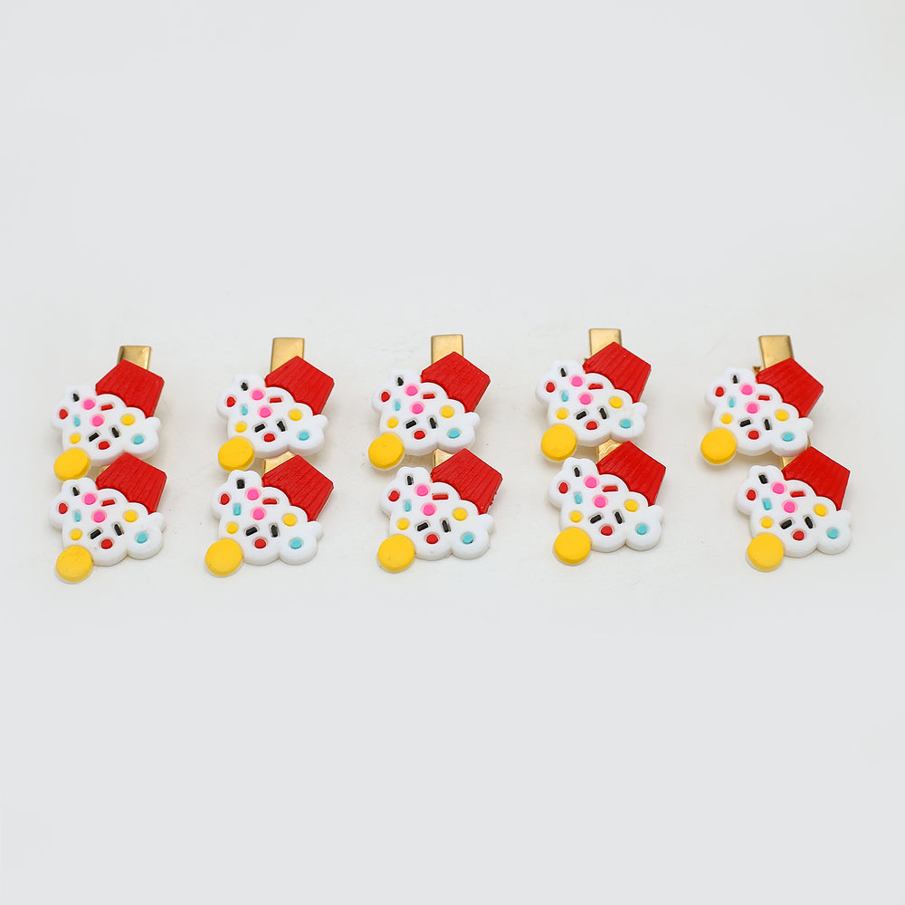 Girls Hair Pin Pack Of 5 - Multi Color, Girls Hair Accessories, Chase Value, Chase Value