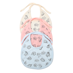 Newborn Baby Bib Medium - Multi Color