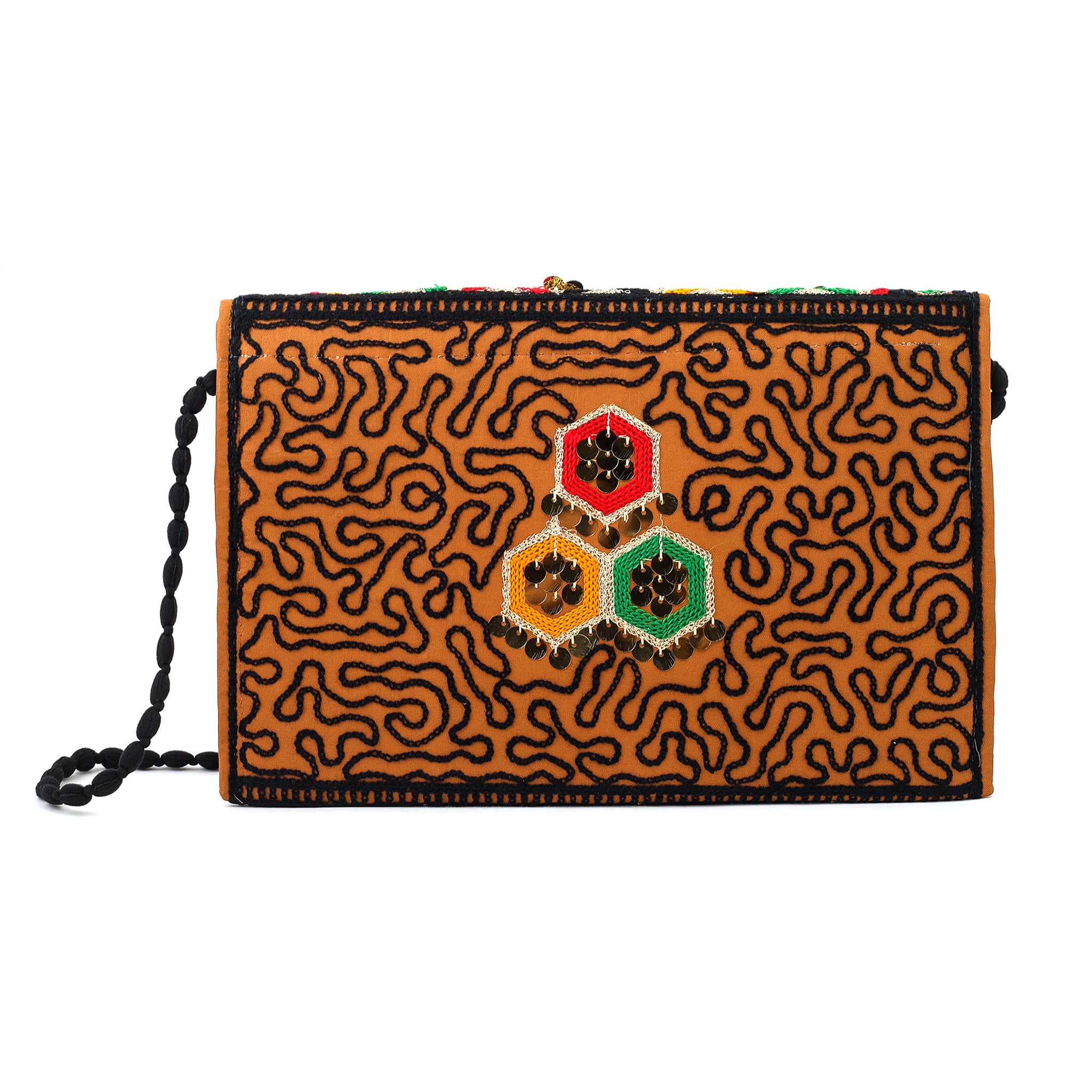 Women's Clutch Sindhi Traditional Embroidered, Women Clutches, Chase Value, Chase Value