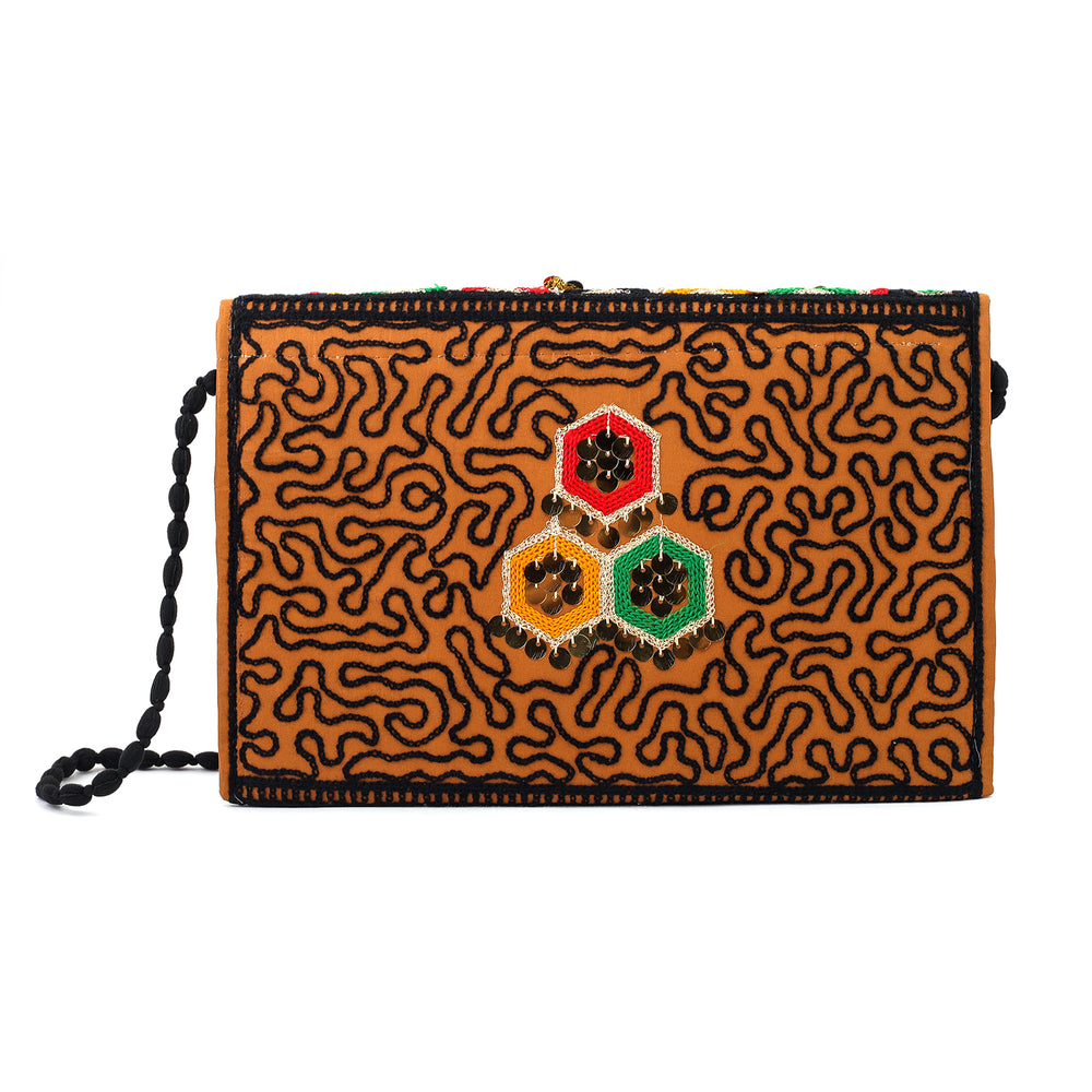 Women's Clutch Sindhi Traditional Embroidered, Women Clutches, Chase Value, Chase Value