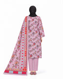 Al Jannat Dhanak Printed Suit - 3 Pc