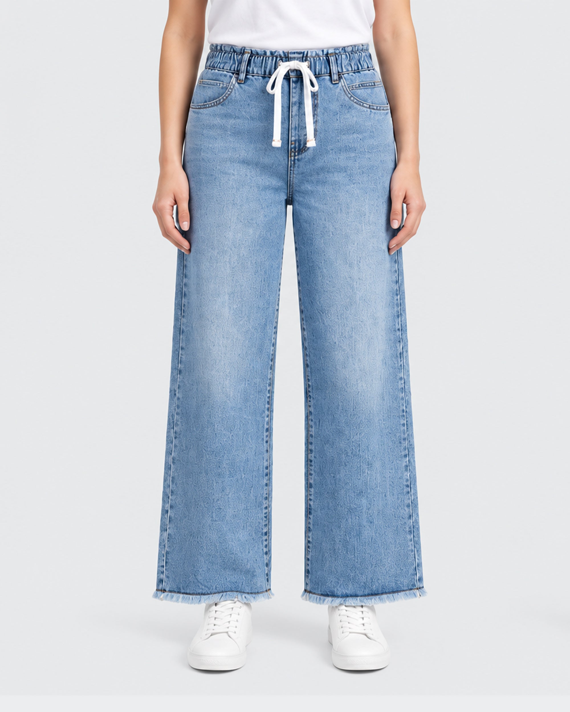 Eminent Women's Woven Denim Pants