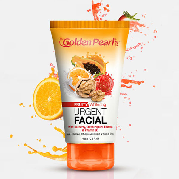 Golden Pearl Fruity Whitening Urgent Face Wash, 75 ml, Face Washes, Golden Pearl, Chase Value