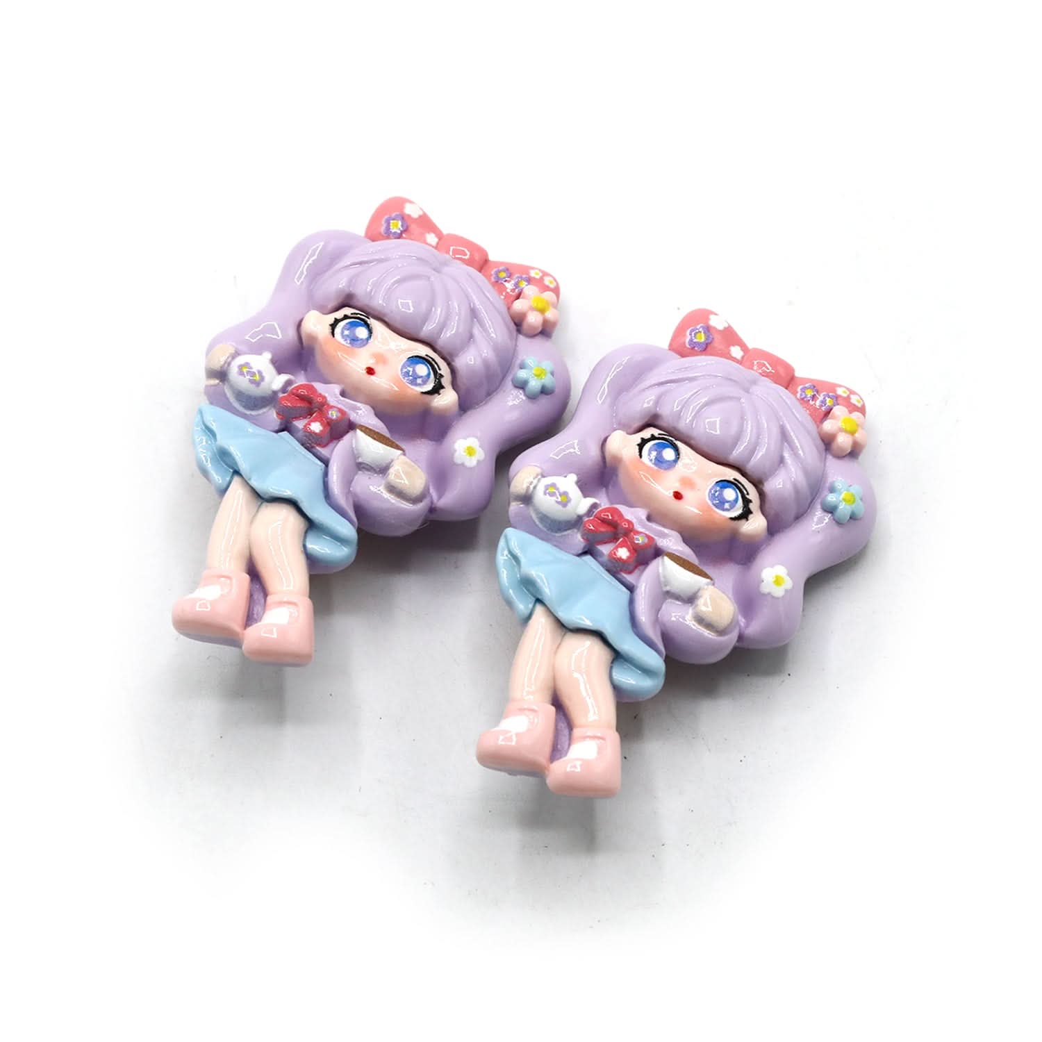Hair Pins Pack of 2 - Light Purple, Girls Hair Accessories, Chase Value, Chase Value