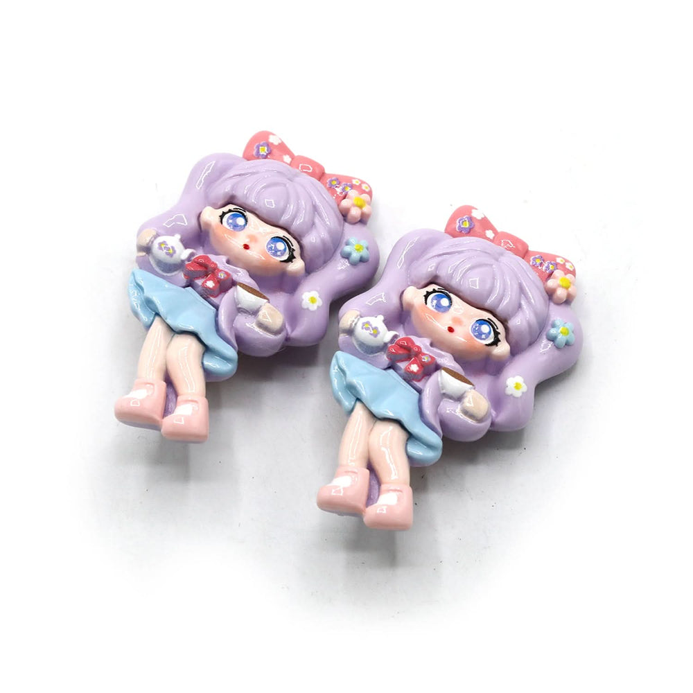 Hair Pins Pack of 2 - Light Purple, Girls Hair Accessories, Chase Value, Chase Value