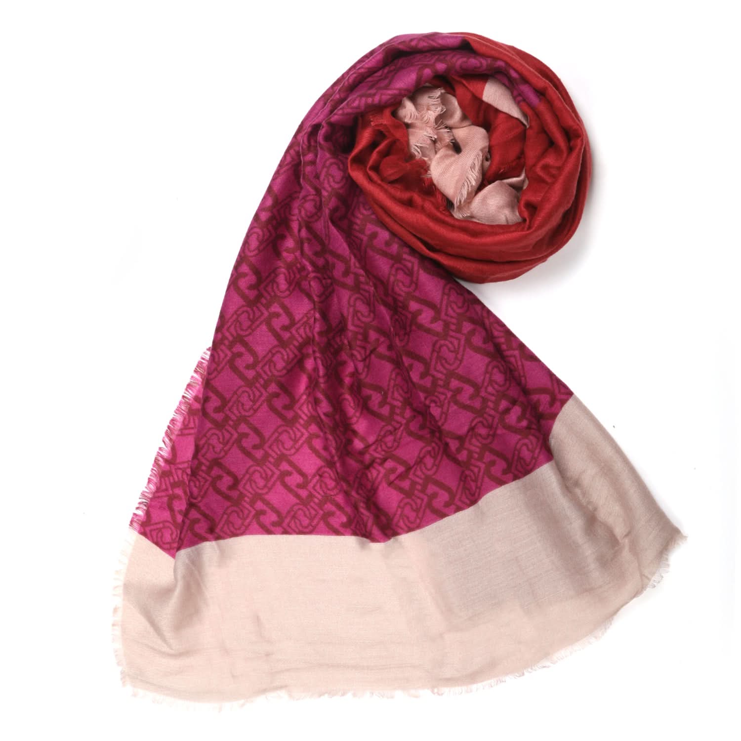 Women's Lawn Print Scarf - Multi Color, Women Scarf Pins & Brooches, Chase Value, Chase Value