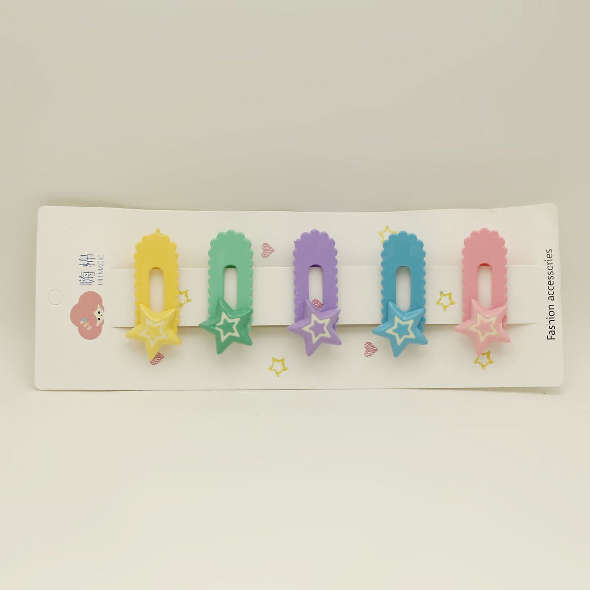 Girls Hair Pin Pack Of 5 - Multi Color, Girls Hair Accessories, Chase Value, Chase Value
