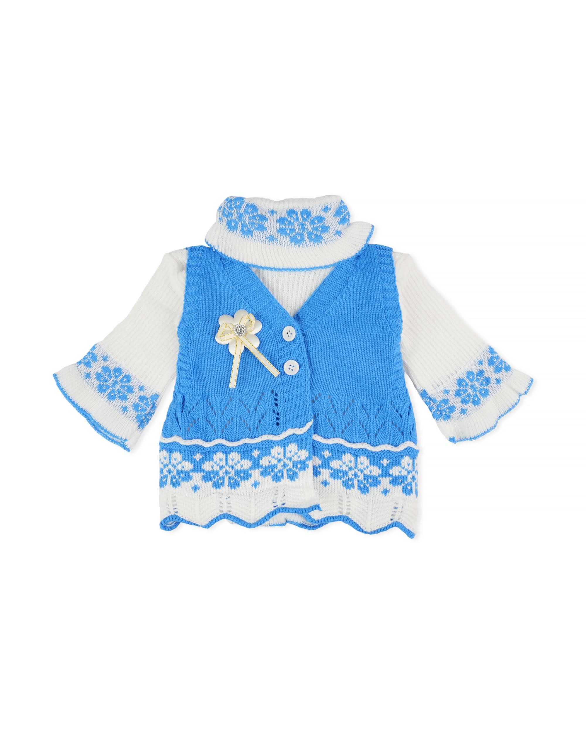 Newborn Girls Irani Suit – 4 Piece Set, Newborn Girls Sets & Suits, Chase Value, Chase Value