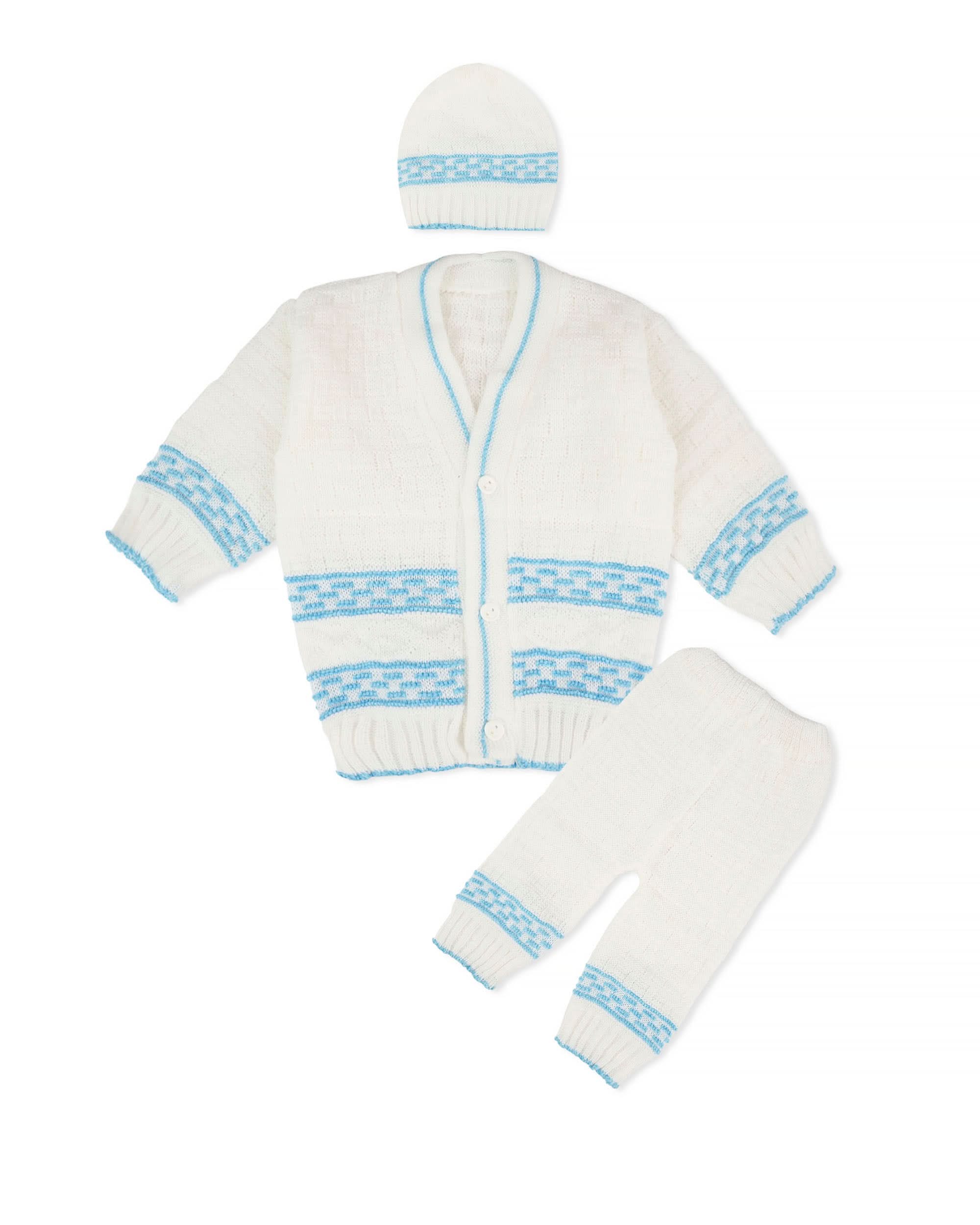Newborn Boys Irani Suit – 3 Piece Set, Newborn Boys Sets & Suits, Chase Value, Chase Value
