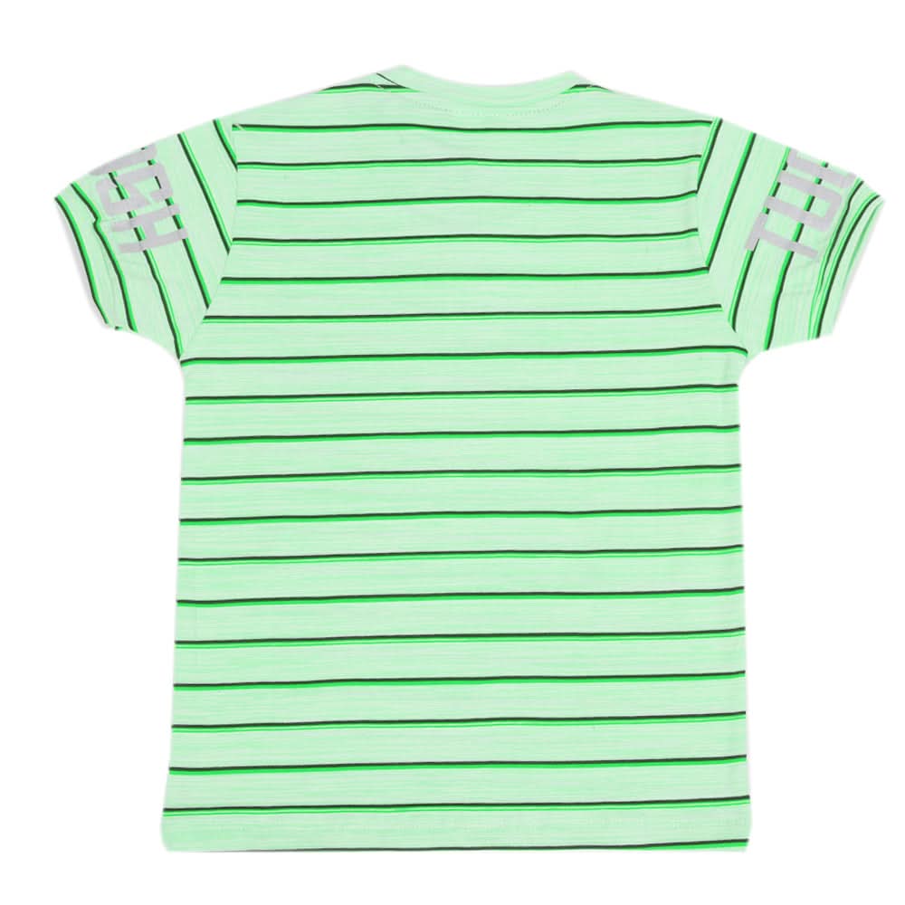 Boys Half Sleeves T-Shirt - Green, Boys T-Shirts, Chase Value, Chase Value