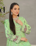 Gulfishan By RA-Bin Hameed Embroidered Unstitched 3Pcs Suit With Shawl - TS-2014, Women, 3Pcs Shalwar Suit, Rana Arts, Chase Value