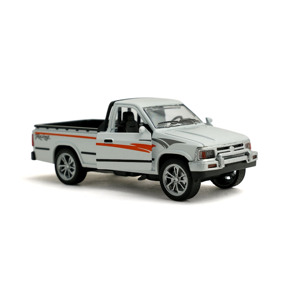 Die Cast Car With Light And Sound - White, Die-cast Model Car, Chase Value, Chase Value