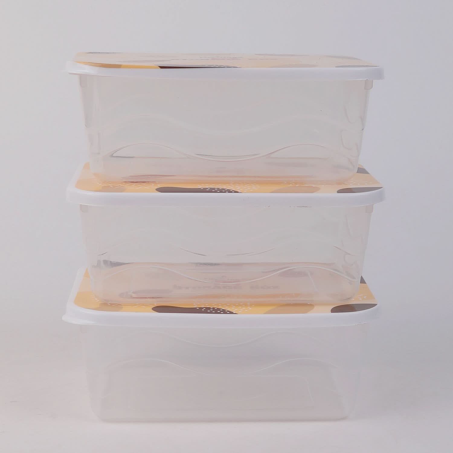 Storage Box 3 Pcs Set - White, Storage Boxes, Chase Value, Chase Value