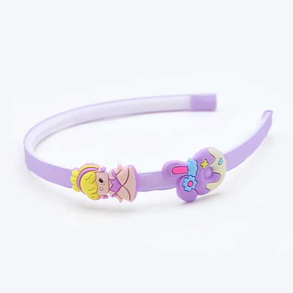 Girls Fancy Hair Band - Purple