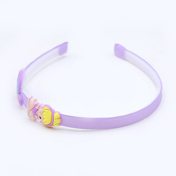 Girls Fancy Hair Band - Purple