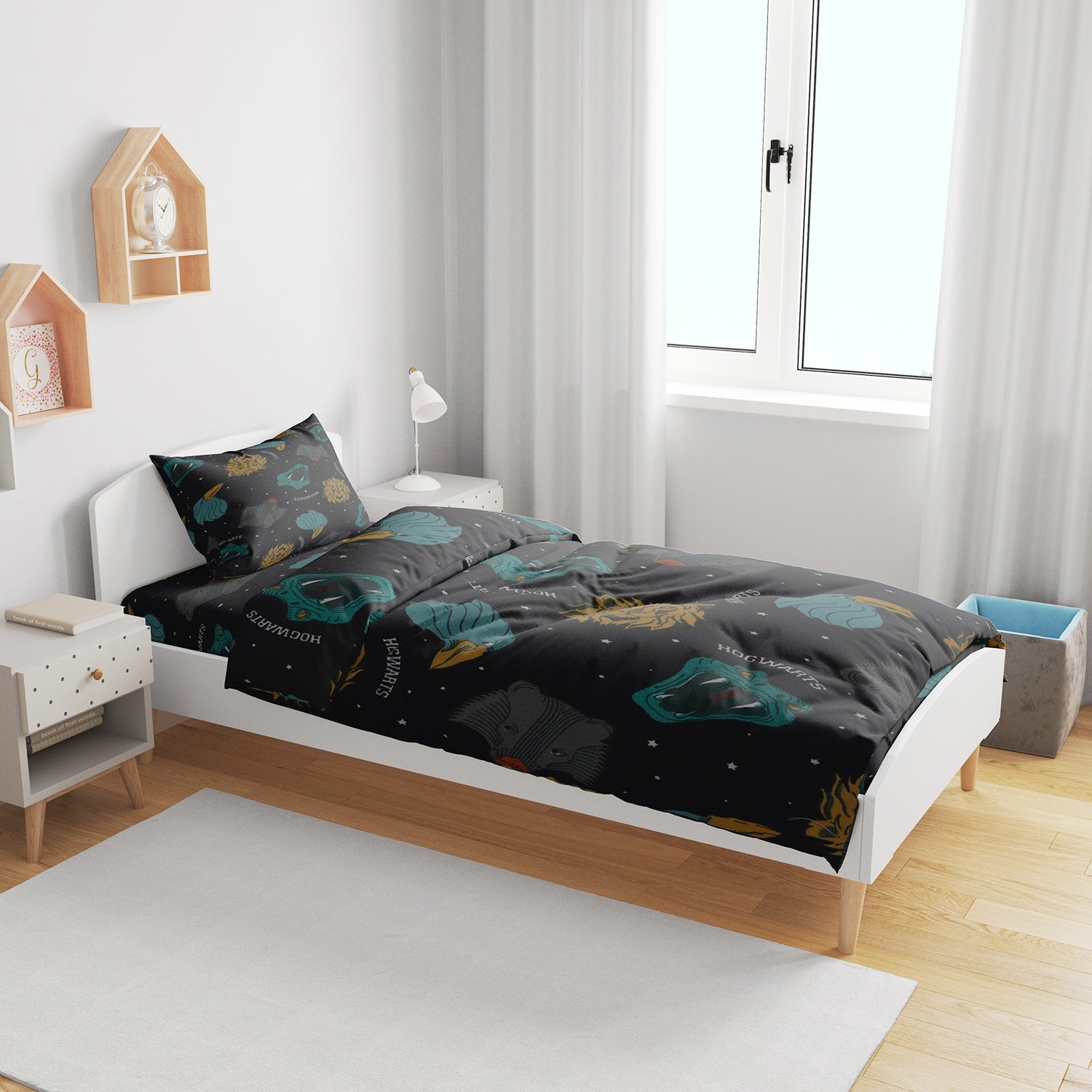 Kids Characters Single Bedsheet - Multi Color, Single Size Bed Sheet, Chase Value, Chase Value