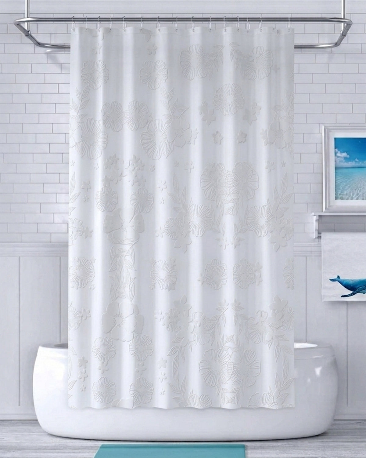 PEVA Shower Curtain 180 x 200