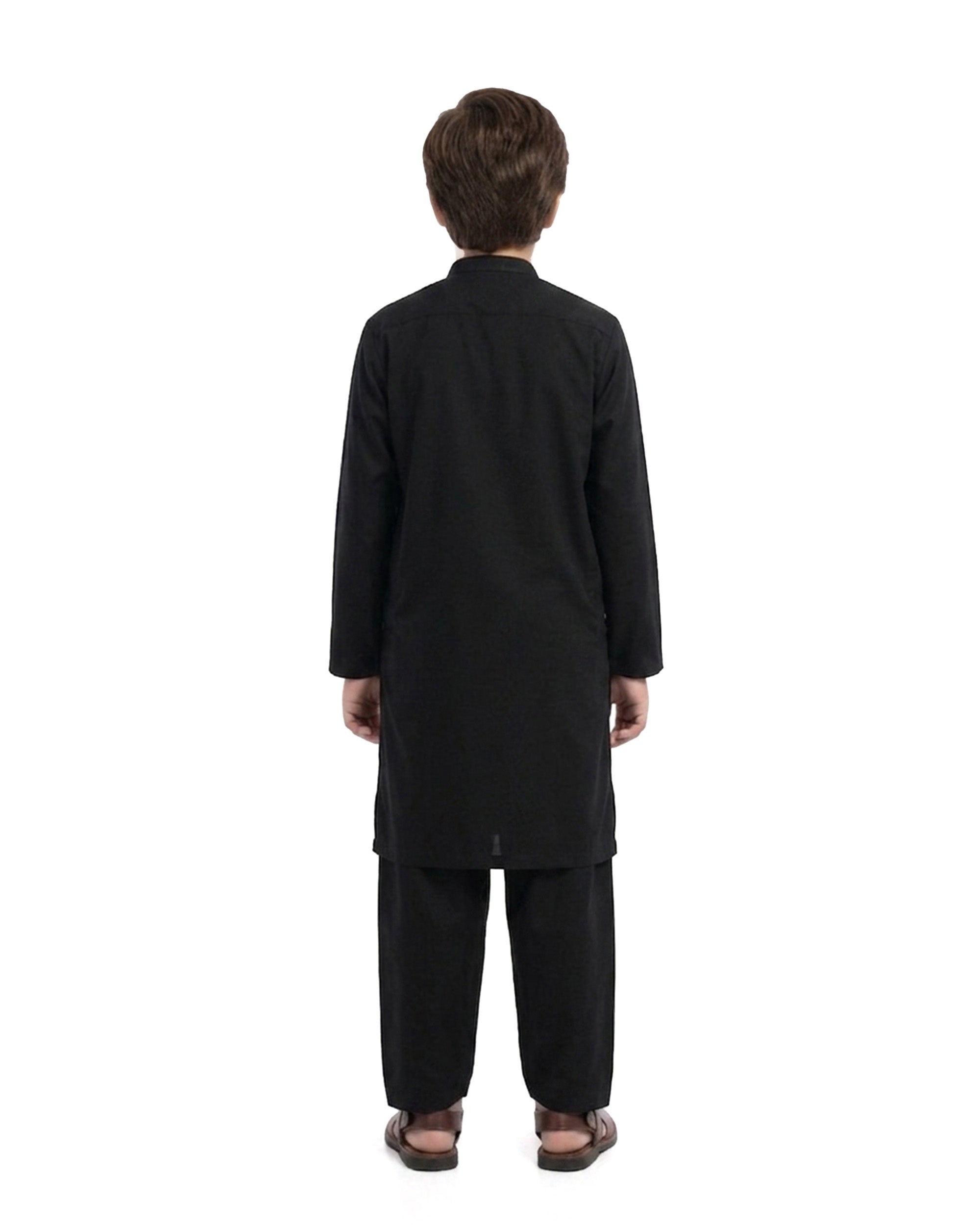Valuables Boys' Plain Shalwar Kameez