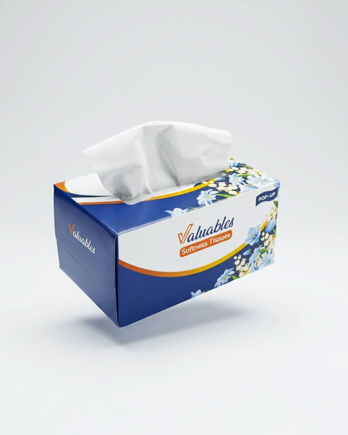 Valuables Softness (Popup) Tissue Box - 150pcs, Tissues, Valuables, Chase Value