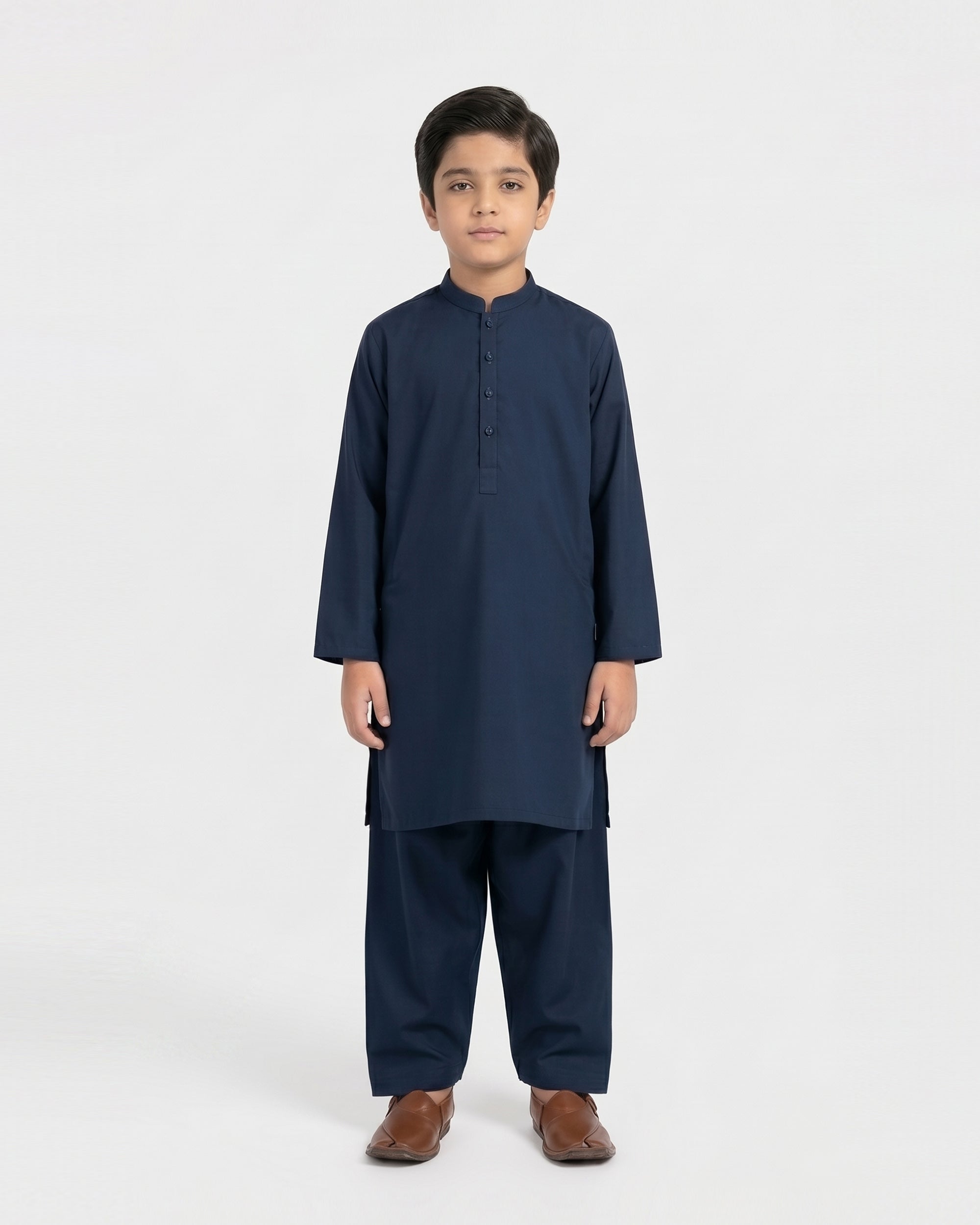 Eminent Boys' Plain Shalwar Kameez