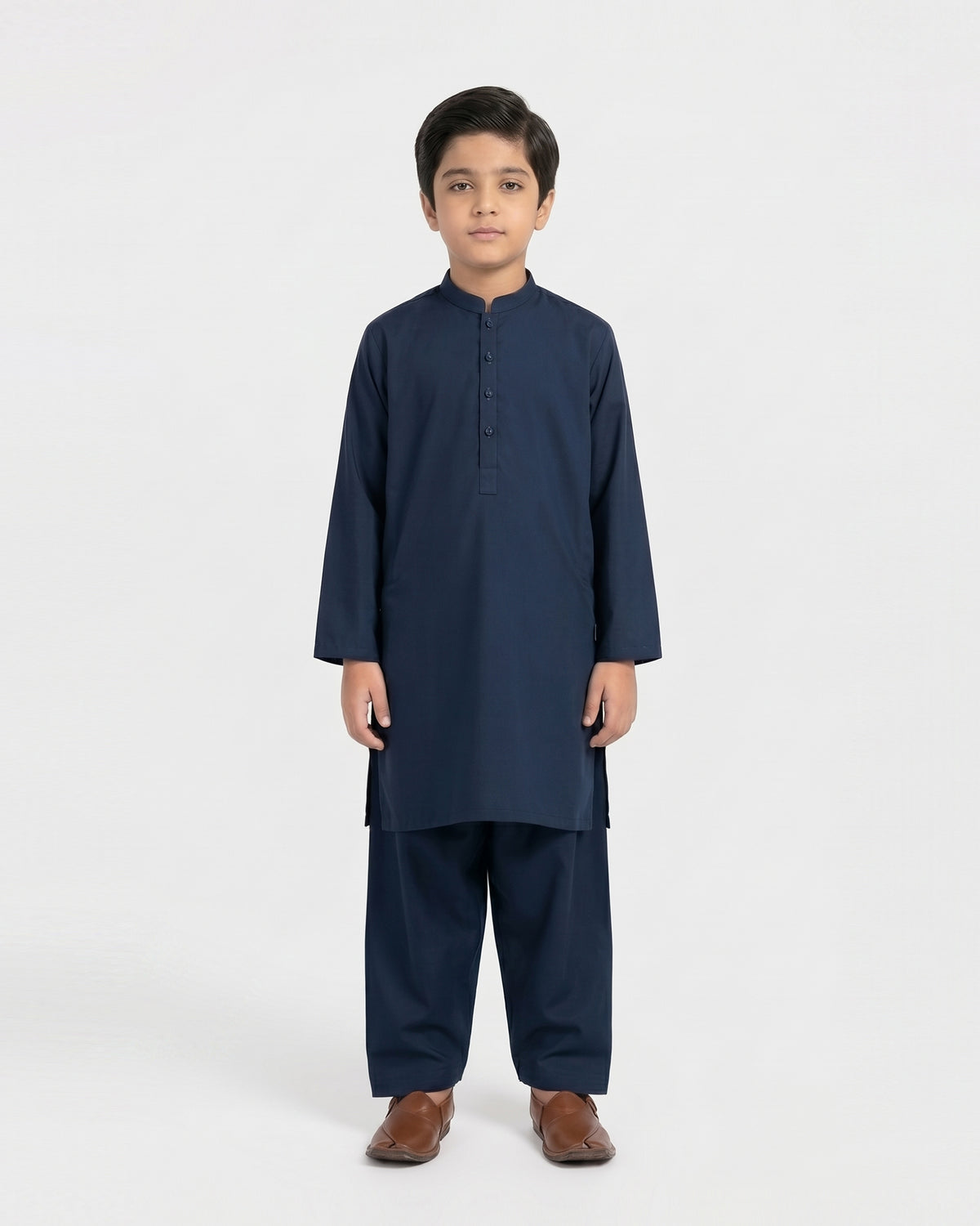 Eminent Boys' Plain Shalwar Kameez