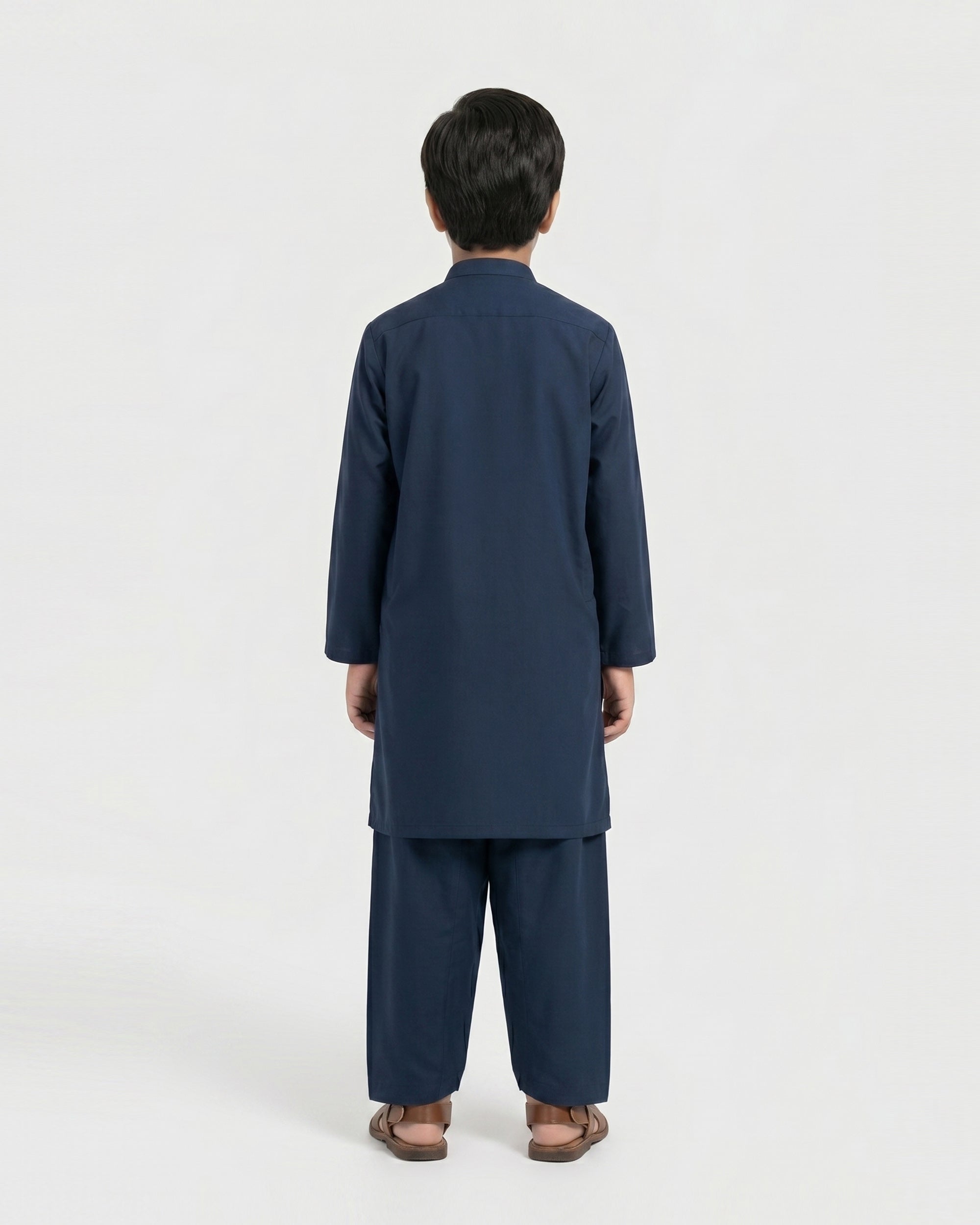 Eminent Boys' Plain Shalwar Kameez