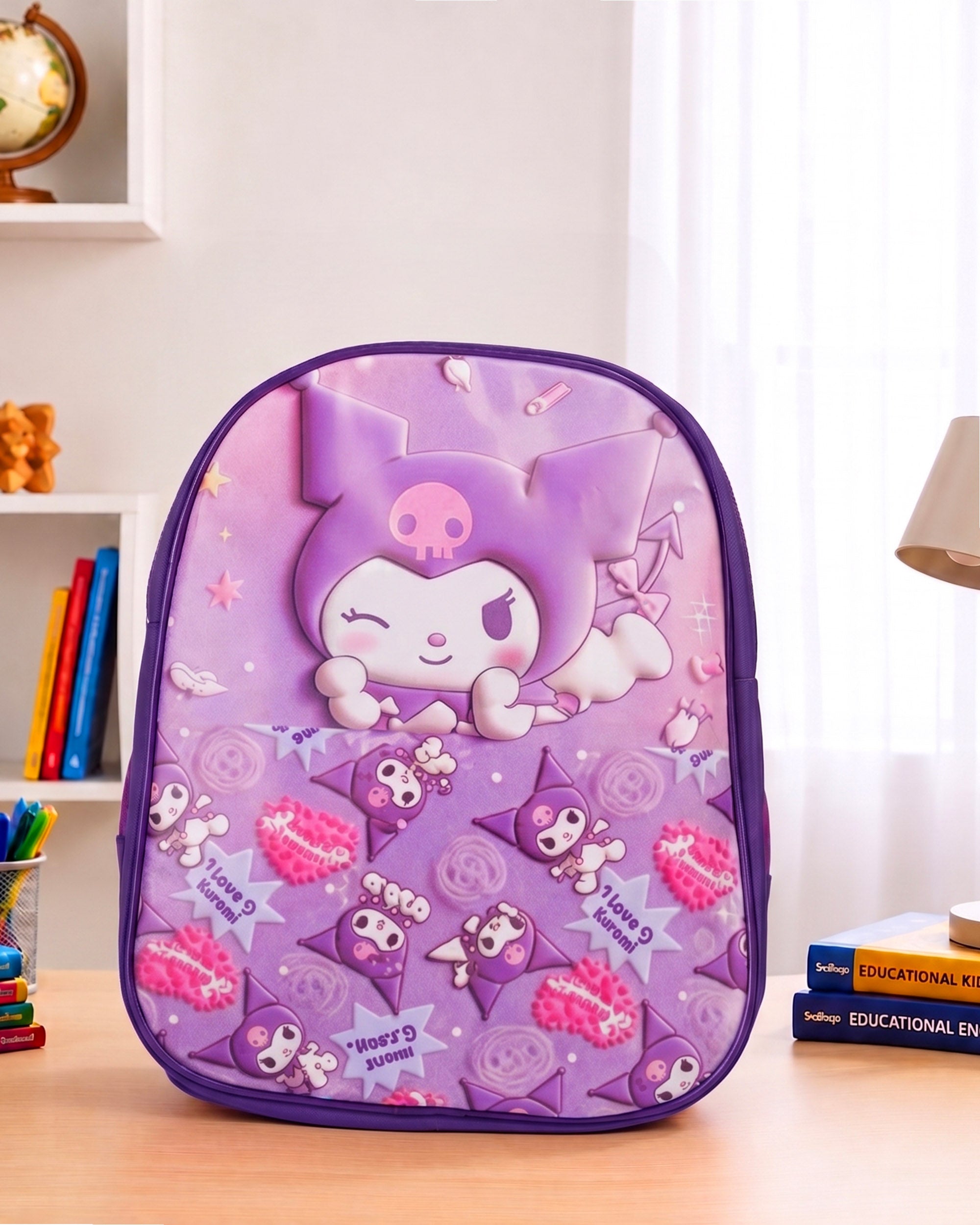 UV Printed School Backpack - 13" Inch