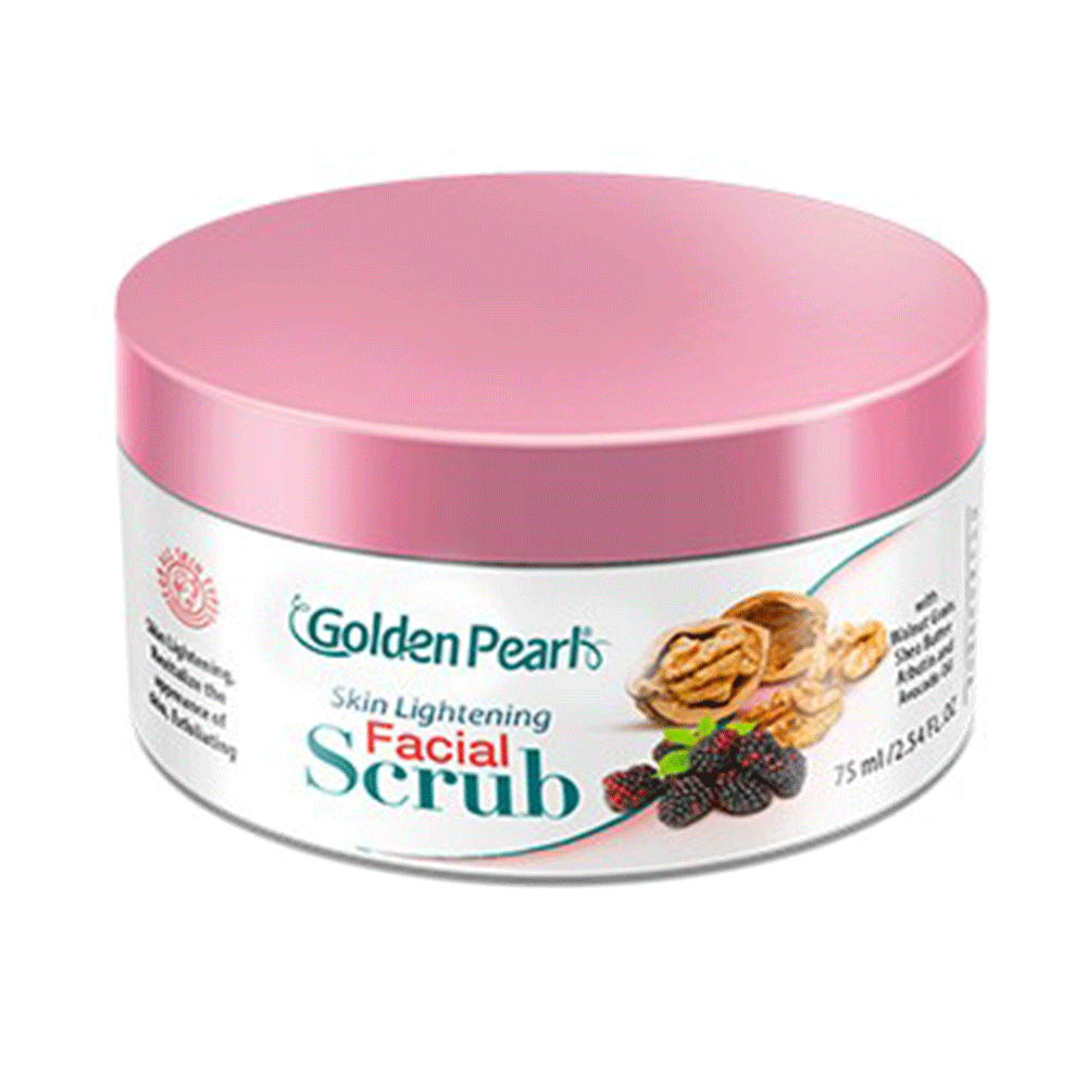 Golden Pearl Skin Light Facial Scrub - 75ml, Scrubs, Golden Pearl, Chase Value
