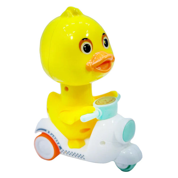 Duck Motorcycle Toy - Cyan
