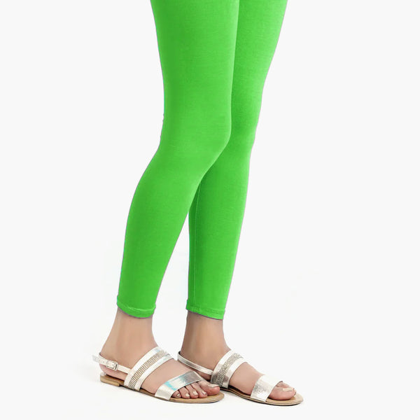 Women's Plain Tight - Green, Women Pants & Tights, Chase Value, Chase Value