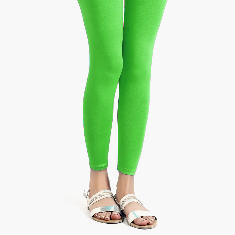 Women's Plain Tight - Green, Women Pants & Tights, Chase Value, Chase Value