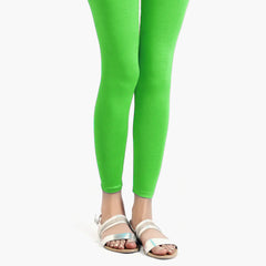 Women's Plain Tight - Green, Women Pants & Tights, Chase Value, Chase Value