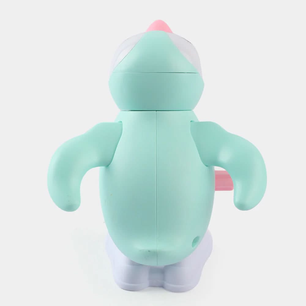 Jumping Penguin Toy - Light Green, Non-Remote Control, Chase Value, Chase Value