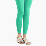 Women's Plain Tights - Green, Women Pants & Tights, Chase Value, Chase Value