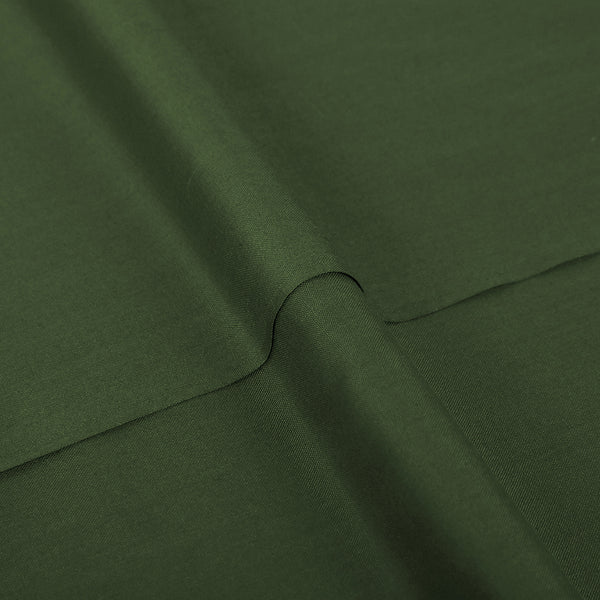 Men's Valuable Plain Polyester Viscose Unstitched Suit - Green