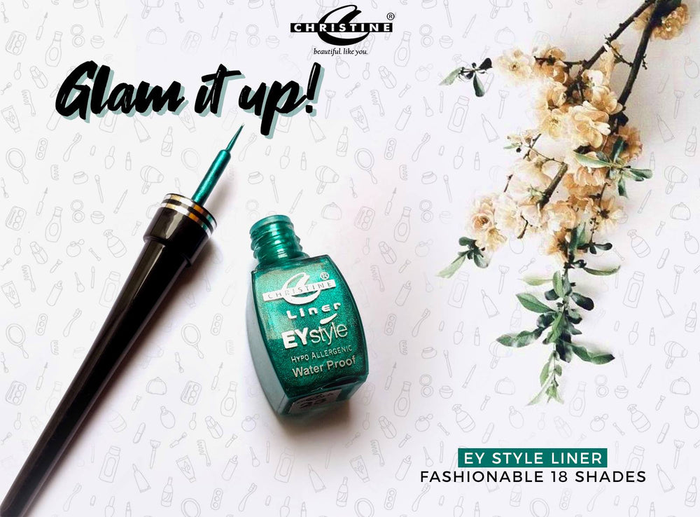 Christine Glitter Waterproof Eyeliner - 23, Eyeliner, Christine, Chase Value