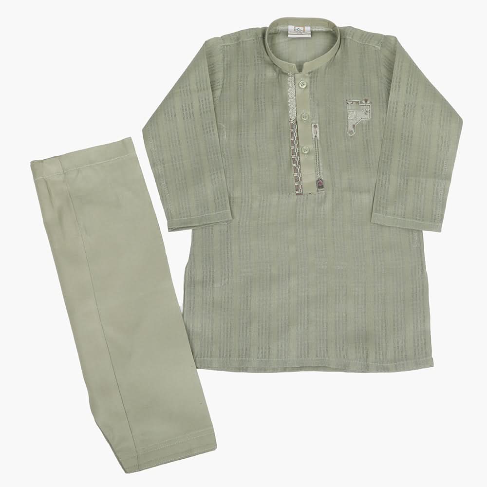 Boys Shalwar Suit - Green, Boys Shalwar Kameez, Chase Value, Chase Value