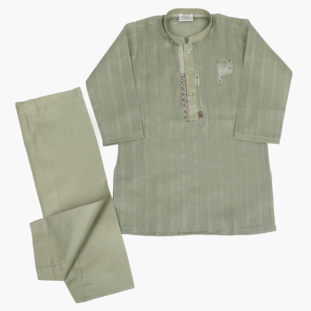 Boys Shalwar Suit - Green, Boys Shalwar Kameez, Chase Value, Chase Value