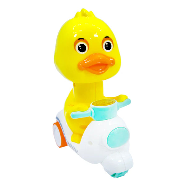 Duck Motorcycle Toy - Cyan