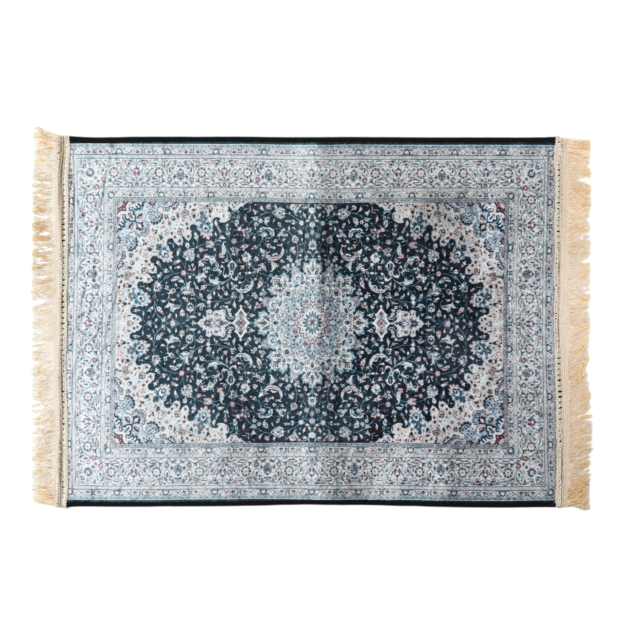 Kashan Persian Rug Medium - 50*68 - Grey, Mats, Chase Value, Chase Value