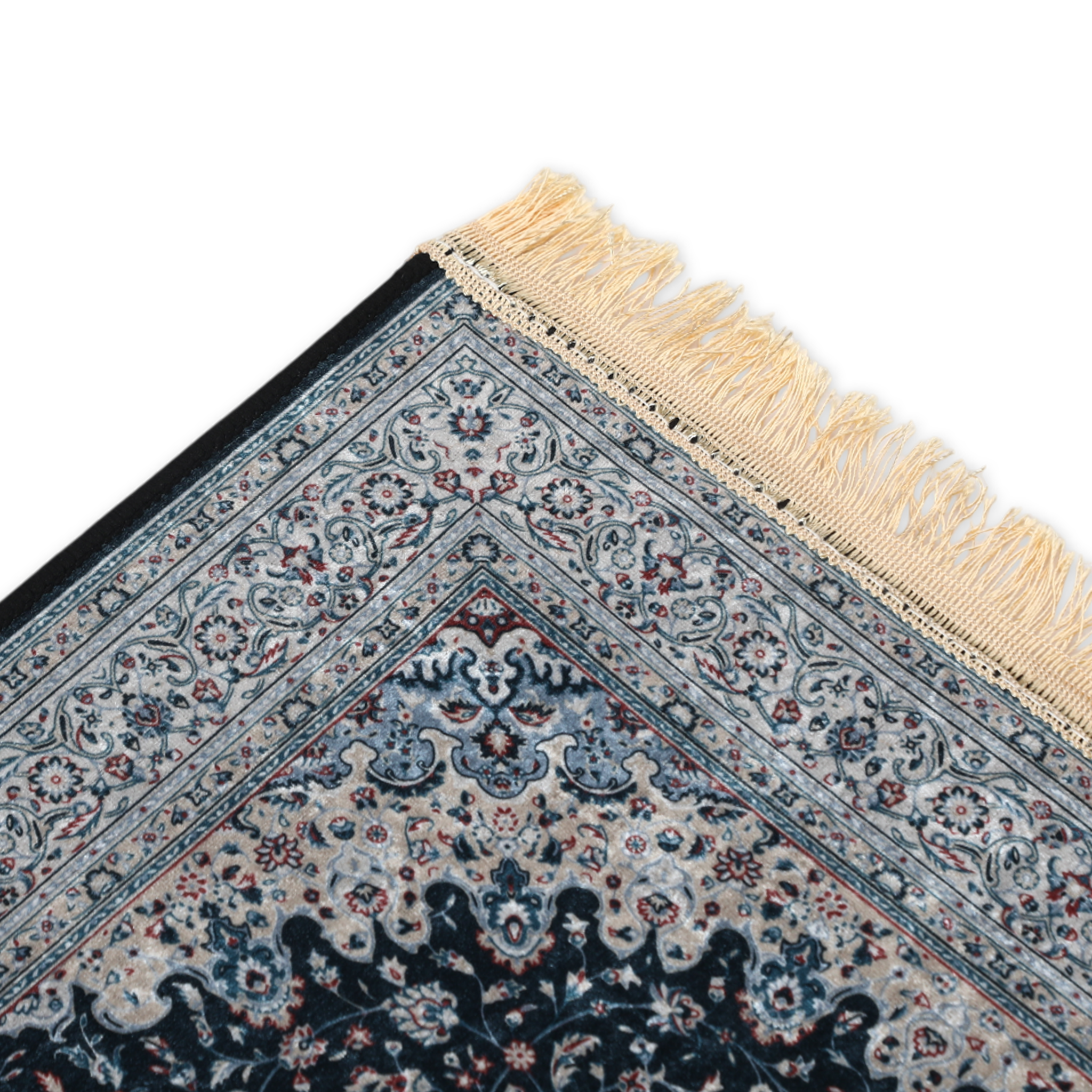 Kashan Persian Rug Medium - 50*68 - Grey, Mats, Chase Value, Chase Value