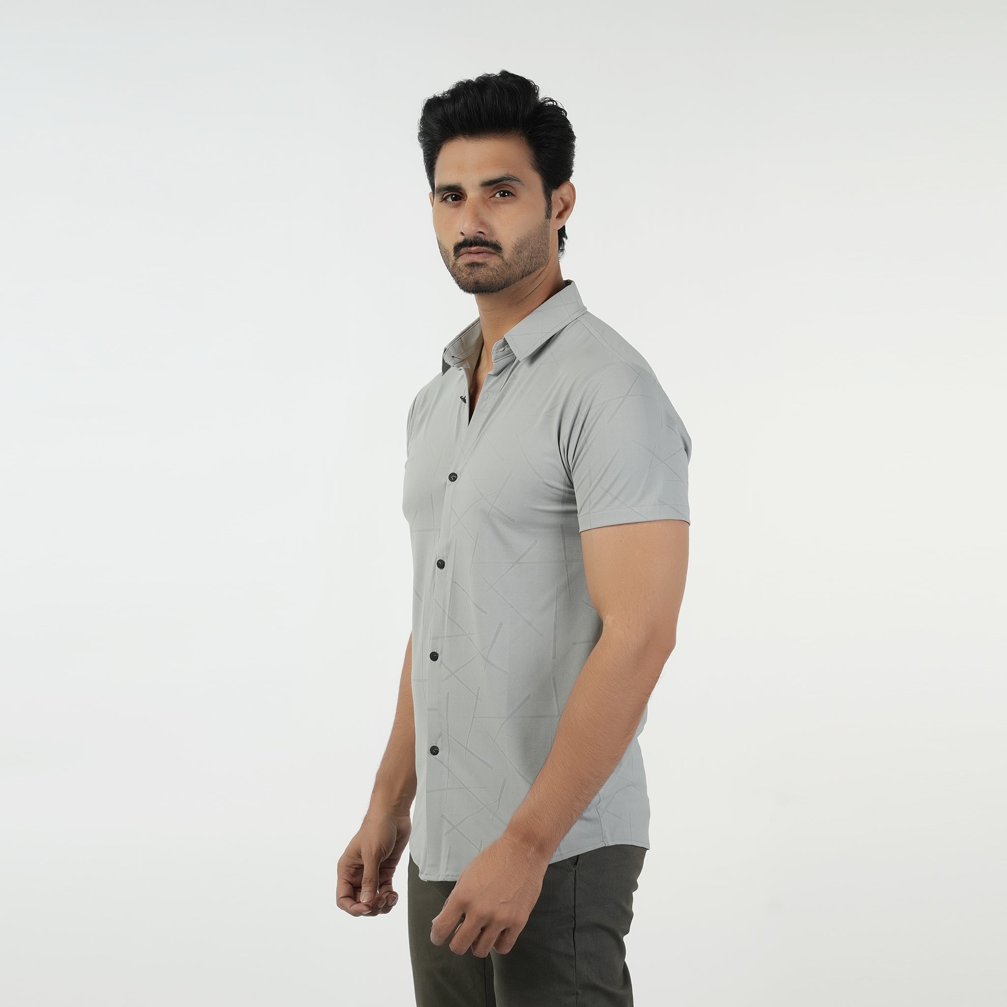 Men's Half Sleeves Front Open Polo T-Shirt, Men's T-Shirts & Polos, Chase Value, Chase Value