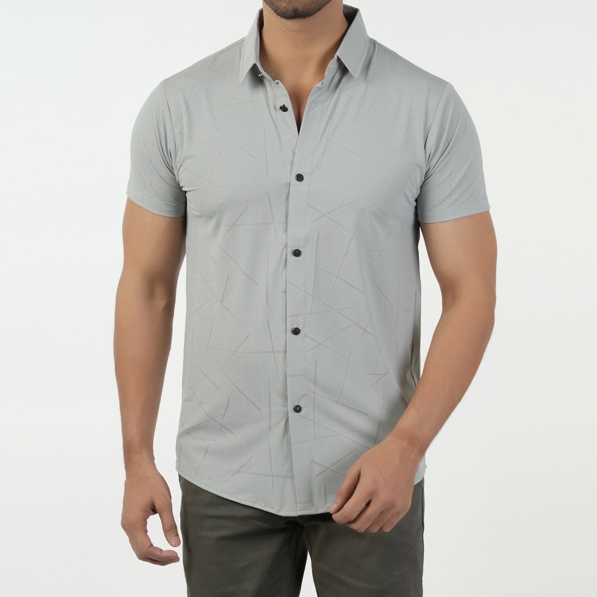 Men's Half Sleeves Front Open Polo T-Shirt, Men's T-Shirts & Polos, Chase Value, Chase Value