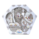Newborn Gift Box Pack of 10 - Grey, Kids Gift Set, Chase Value, Chase Value