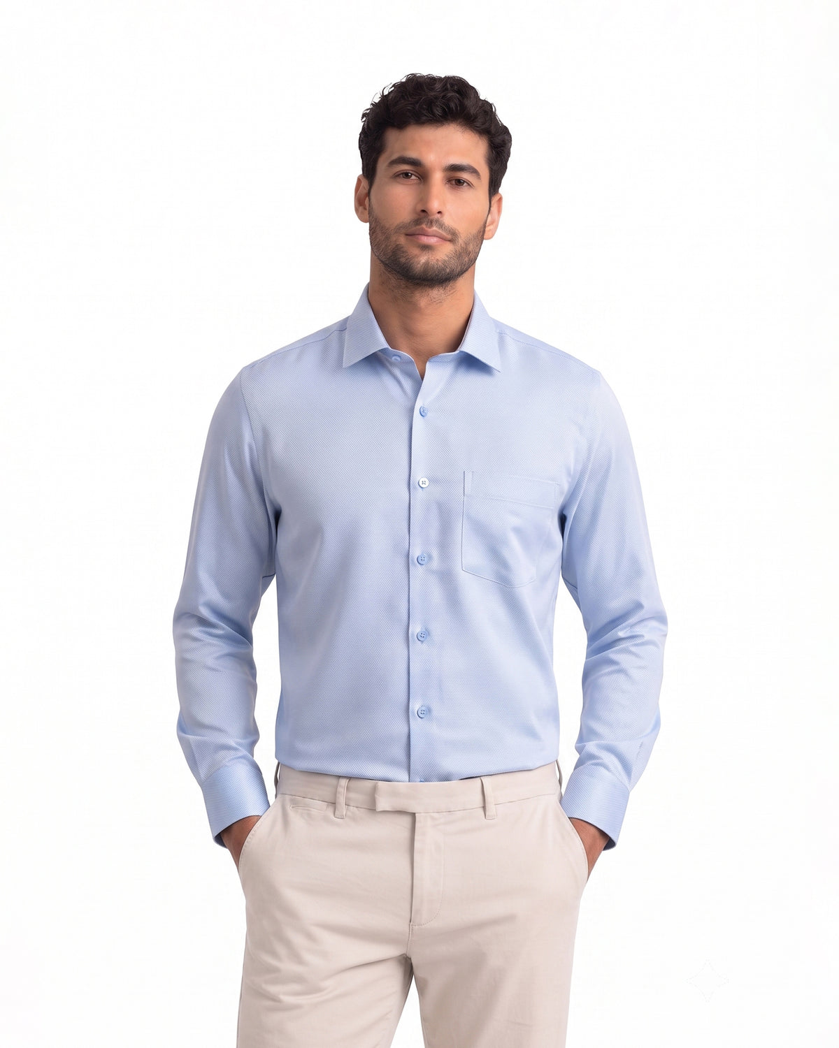 Eminent Men's Formal Dobby Shirt