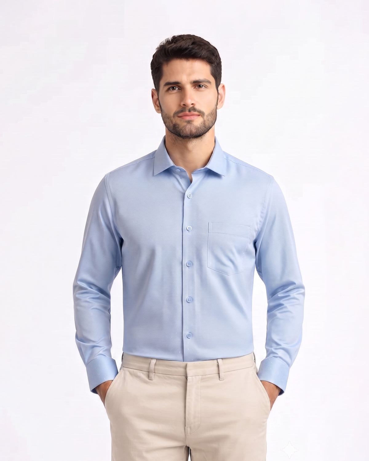 Eminent Men's Formal Dobby Shirt
